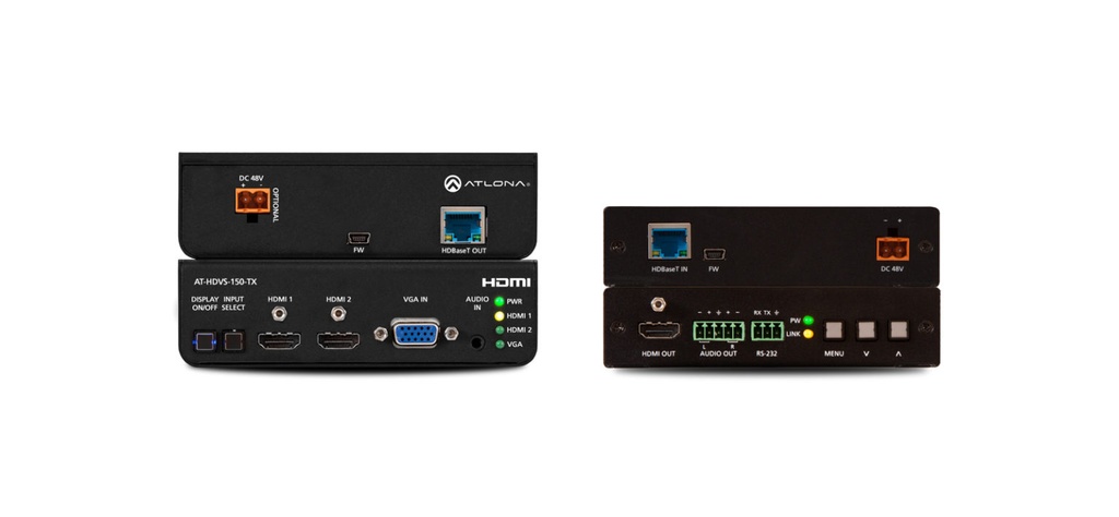 ATLONA HDVS-150-KIT HDBASET TX/RX FOR HDMI & VGA 70M