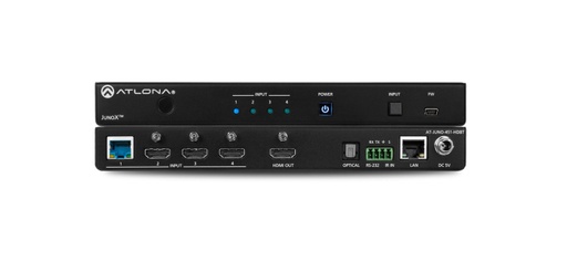 [P018314] ATLONA JUNO-451-HDBT JUNOX 4K HDR 4-IN HDMI & HDBASET SWITCHER