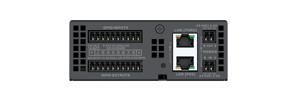 QSC 8x8 GPIO MODULE FOR Q-SYS QIO-GP8x8