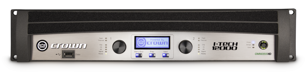 CROWN IT 12000HD AMPLIFIER 2 X 4500W