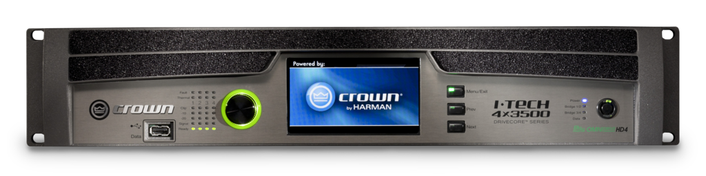 CROWN IT 4X3500HDB (UK) AMPLIFIER 4 x 4000W