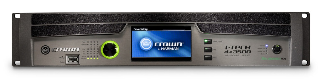 CROWN IT 4X3500HDS (EU) AMPLIFIER 4 x 4000W