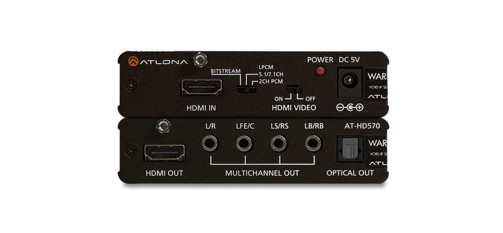 ATLONA HD570 HDMI AUDIO DE-EMBEDDER