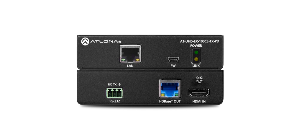 ATLONA UHD-EX-100CE-TX-P 4K HDMI/HDBASET TX 100M