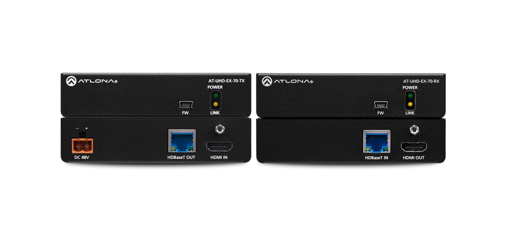 ATLONA UHD-EX-70-KIT 4K/UHD HDMI HDBASET TX/RX 70M