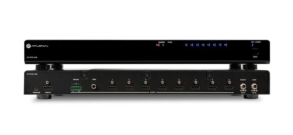 ATLONA RON-448 RONDO 4K HDR 8-OUT HDMI SPLITTER