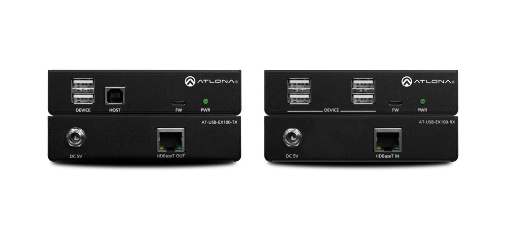 ATLONA USB-EX-100-KIT USB 2.0 EXTENDER KIT CATX 100M