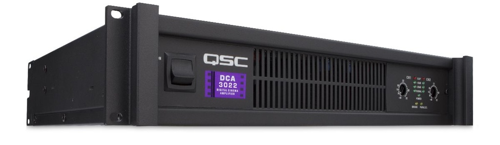 QSC DCA 3022 AMPLIFIER 2 X 900W