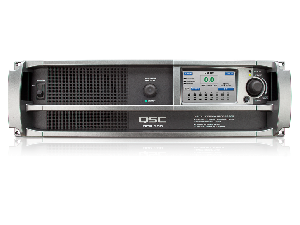 QSC DCP 300 CINEMA PROCESSOR 28-CH