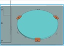 NEC BASE (GLASS) ASSY NC2000C/NC3200S/NC1200