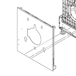 SONY SRX-R5XX PANEL (U1) ASSY (RP)