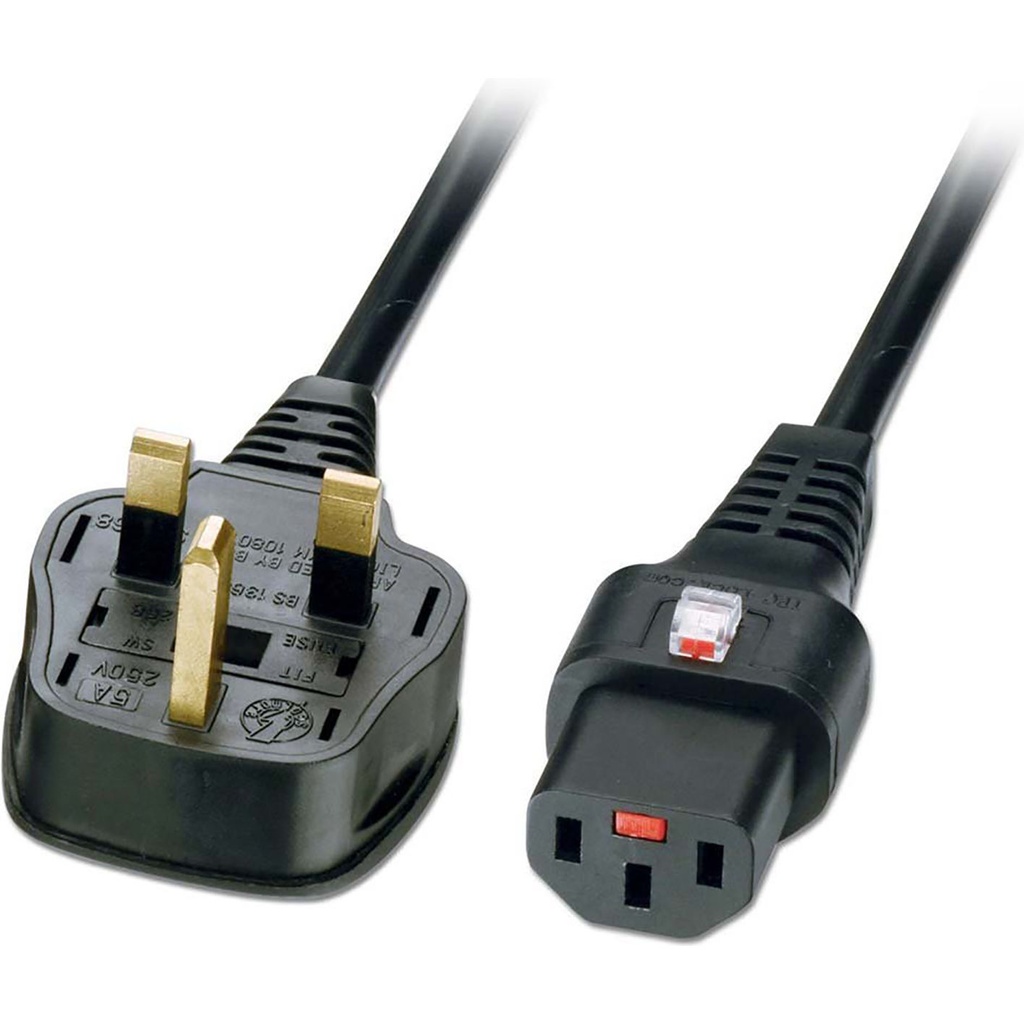 QSC CX(-Q) UK POWER CORD 1M