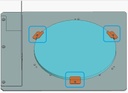 NEC HOLDING PLATE NC2000