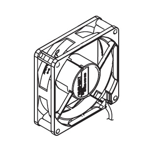 SONY FAN DC (80 SQUARE) 185524021