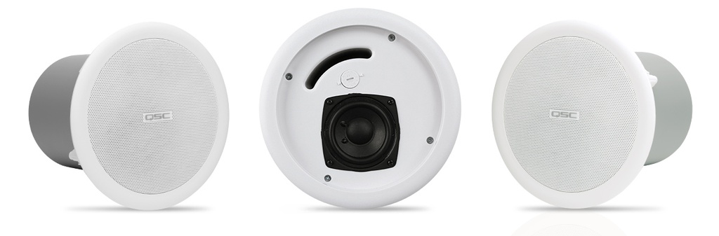 QSC AC-C2T 2-WAY PA SPEAKER WHITE