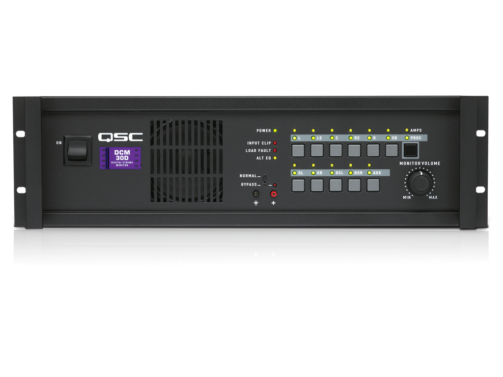 QSC DCM 30D MONITOR 2/3/4-WAY CROSSOVER