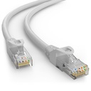 CABLE RJ45 CAT6 UTP STRAIGHT GREY 0,25 M