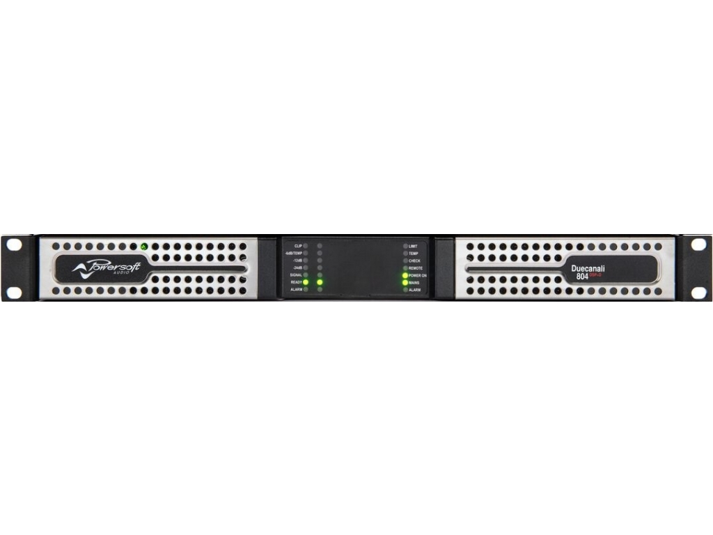 POWERSOFT DUECANALI 804 DSP+DANTE 2x 400W AMPLIFIER