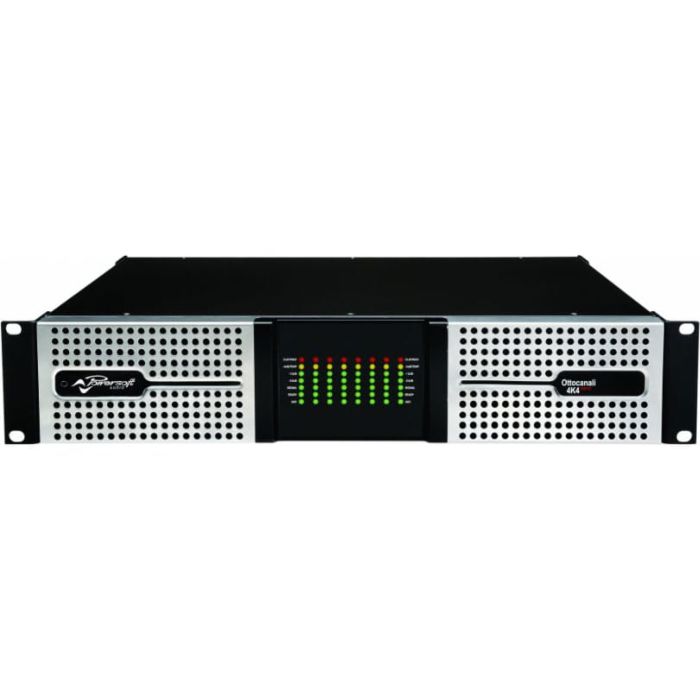 POWERSOFT OTTOCANALI 4K4 DSP+DANTE 8x 500W AMPLIFIER