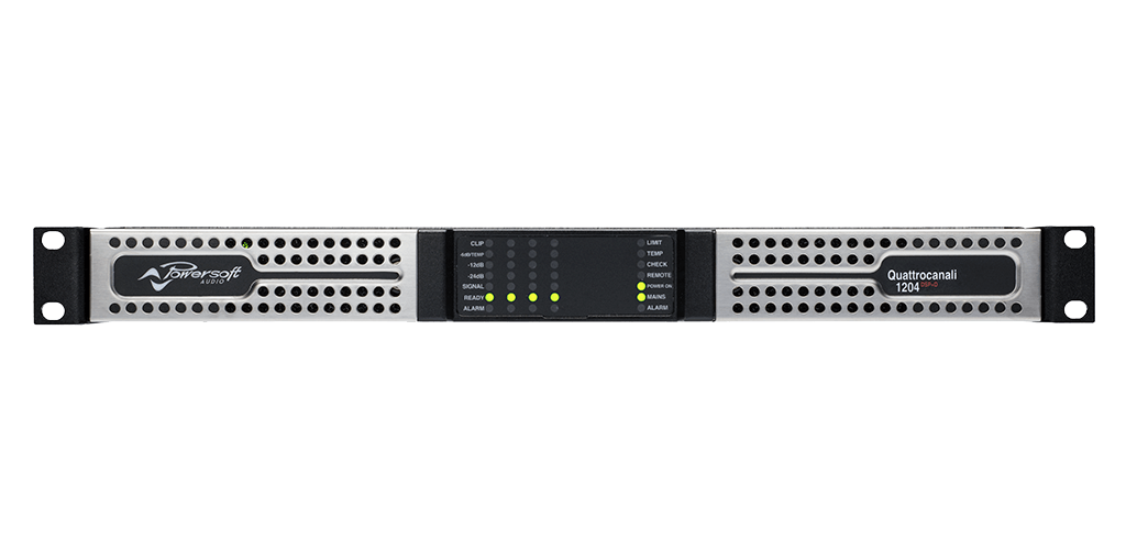 POWERSOFT QUATTROCANALI 1204 DSP+DANTE 4x 300W AMPLIFIER