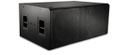 QSC GP218 DUAL PA SUBWOOFER BLACK