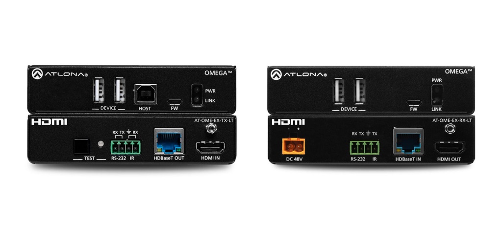 ATLONA OMEGA EX-KIT-LT HDBASET EXTENDER KIT HDMI W/ USB