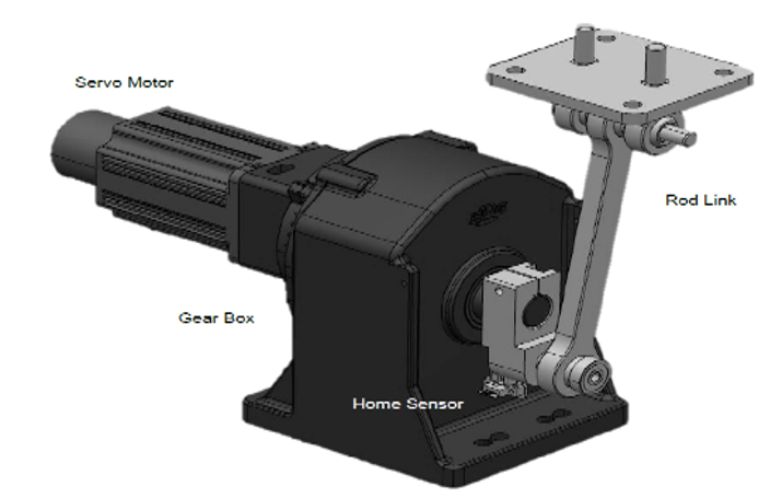 4DX ASSY ACTUATOR  RIGHT_HELICAL,HIGEN
