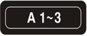 4DX ROW NUMBER(Double-side tape/3seats)