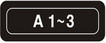 [P083939] 4DX ROW NUMBER(Double-side tape/3seats)