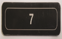 [P083940] 4DX ROW NUMBER(Double-side tape)