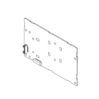 [P001610] SONY MOUNTED C. BOARD ED-510 (COMPL)