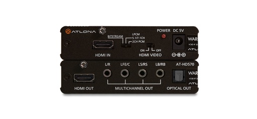 [P018246] ATLONA HD570 HDMI AUDIO DE-EMBEDDER