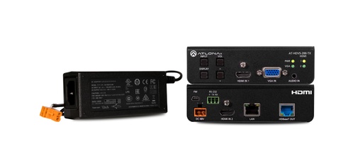 [P018252] ATLONA HDVS-200-TX-PSK HDMI/HDBASET/VGA 3-IN SWITCH 100M