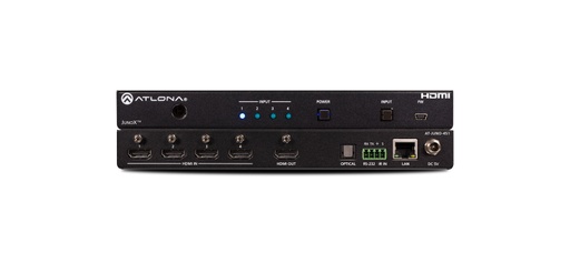 [P018255] ATLONA JUNOX 451 4K HDR 4-IN HDMI SWITCHER