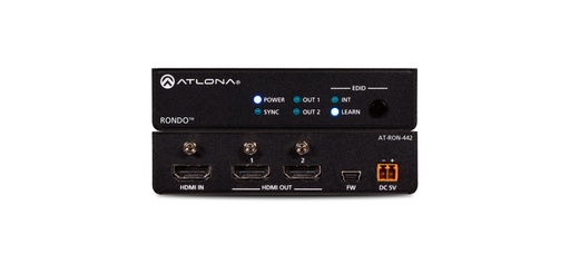 [P018263] ATLONA RONDO 442 2-OUTPUT HDMI DISTRIBUTION AMPLIFIER