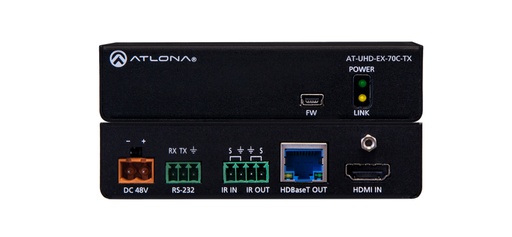 [P018275] ATLONA UHD-EX-70C-TX 4K/UHD HDMI HDBASET TX 70M