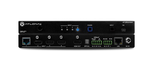 [P018355] ATLONA OPUS-RX41 4K HDR SWITCH HDMI/HDBASET