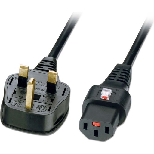 [P004035] QSC CX(-Q) UK POWER CORD 1M