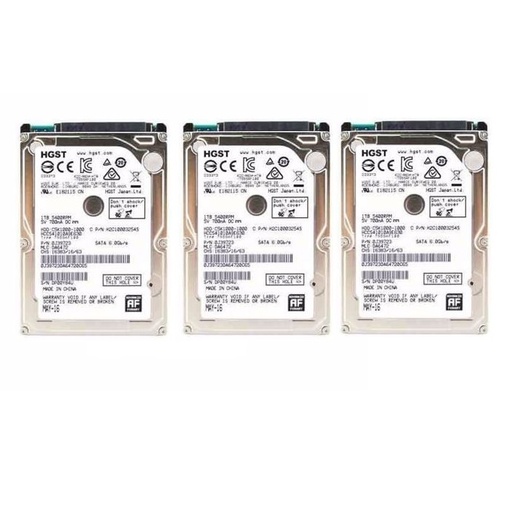 [P001854] DOLBY Pre-Built 3 HDD RAID (~1.8TB) w/ trays used in: IMS1000, IMS2000, IMS3000