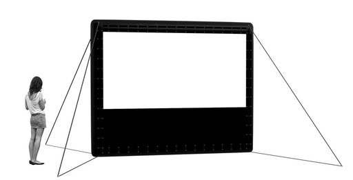 [P058258] AIRSCREEN INFLATABLE SCREEN NANO 3X1.7m